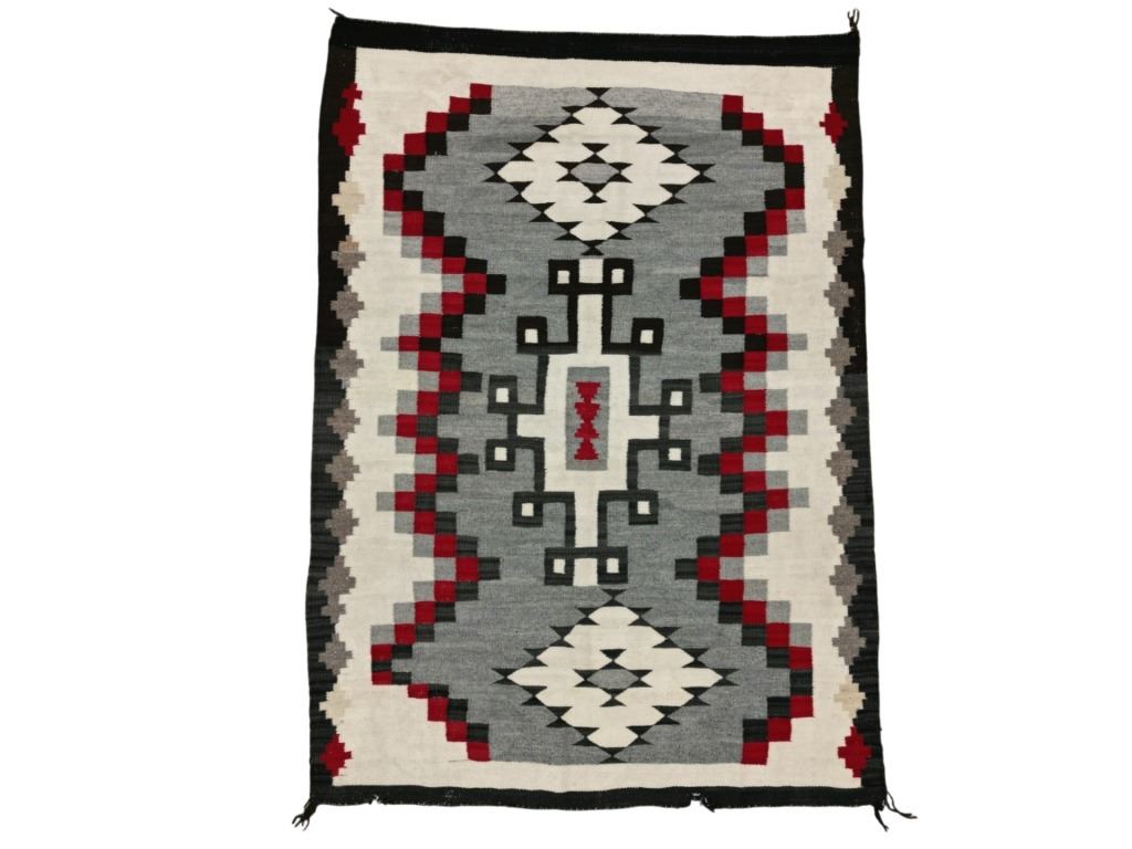 Ca. 1890- Navajo Ganado Hubbell Trading Post Rug