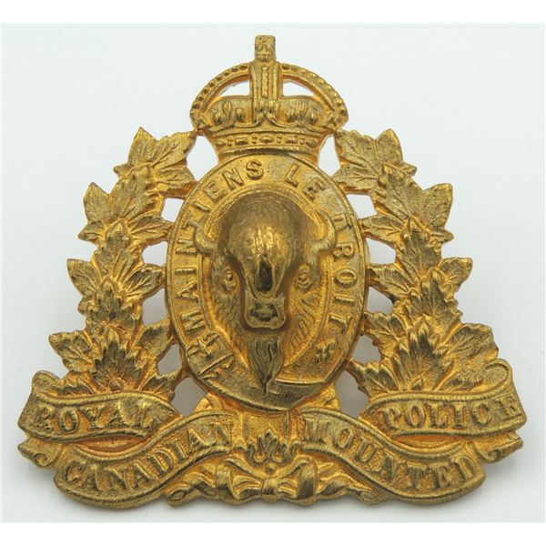 #8 WW2 RCMP Cap Badge Made in England variant