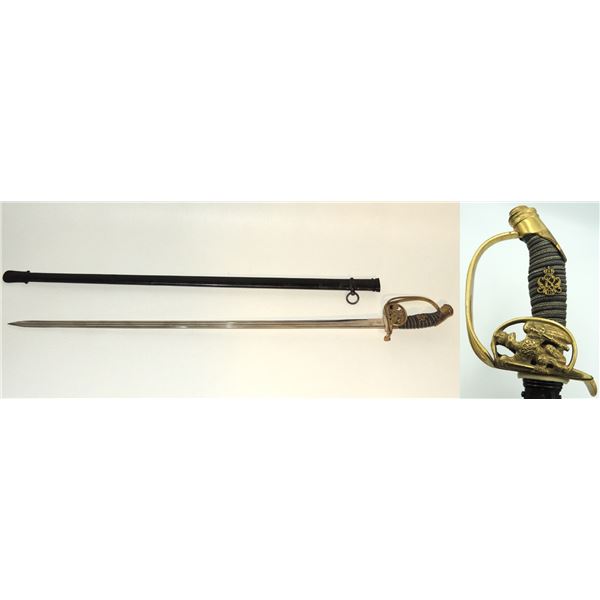 #32 Imperial Prussian M1889 Officers Sword WK & C