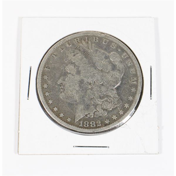 #37 1882 Morgan Silver Dollar Coin United States