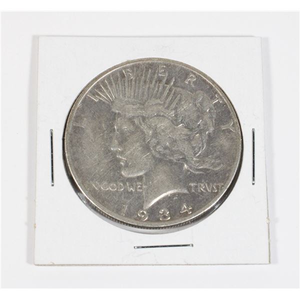#42 1934 Peace Dollar Silver Coin United States