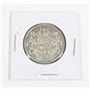 Image 1 : #54 1947 Fifty Cents Canada Silver Coin