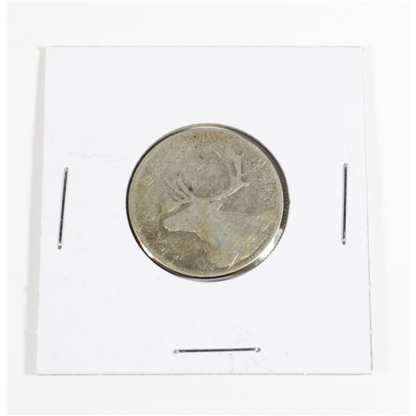 #69 1946 Canada 25 Cents Quarter Silver Coin