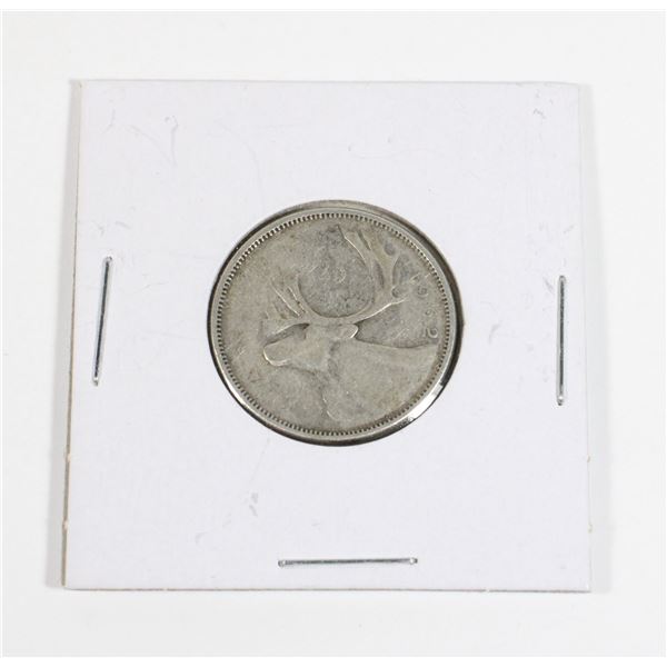 #80 1962 Canada 25 Cents Quarter Silver Coin