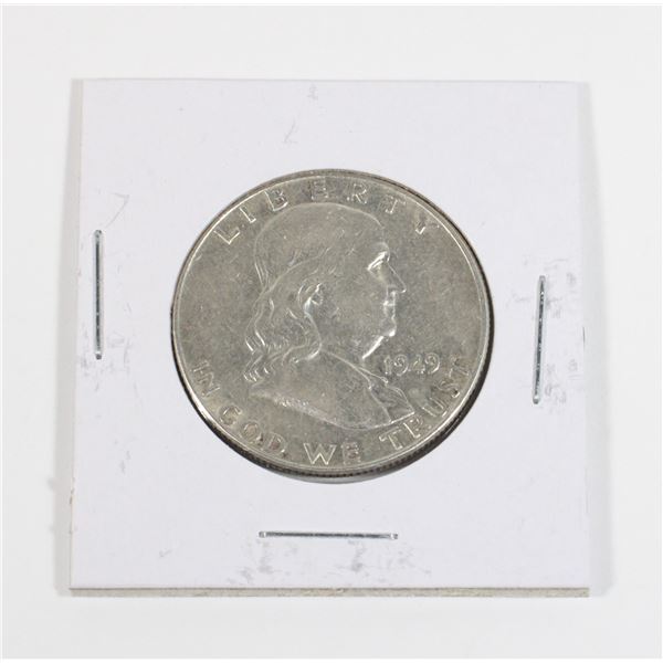 #99 United States 1949 Half Dollar Silver Coin