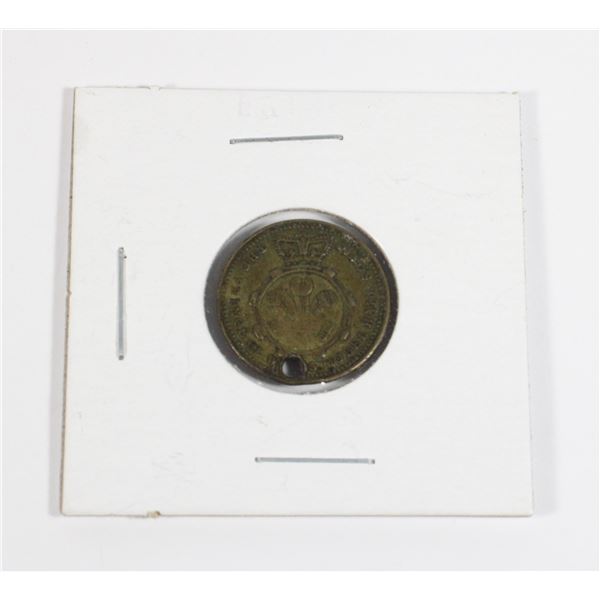 #125 1854 Great Britain ½ Sovereign Coin