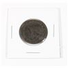 Image 2 : #129 1870 Spain 5 Centimos Coin Antique
