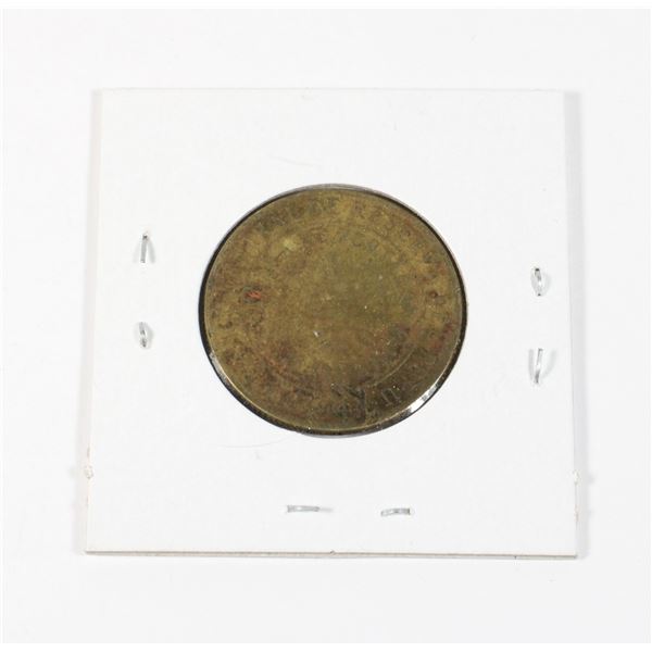 #140 1944 Peru 1/2 Sol de Oro Coin