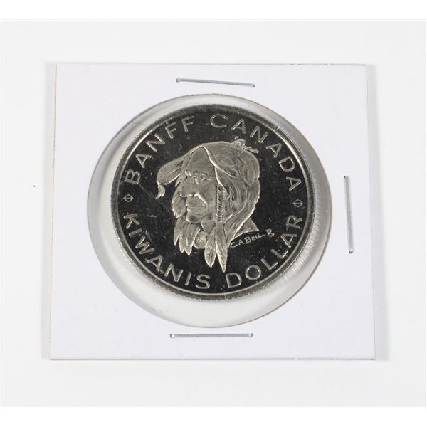 #164 1971 Banff Canada Kiwanis Dollar Indian Days