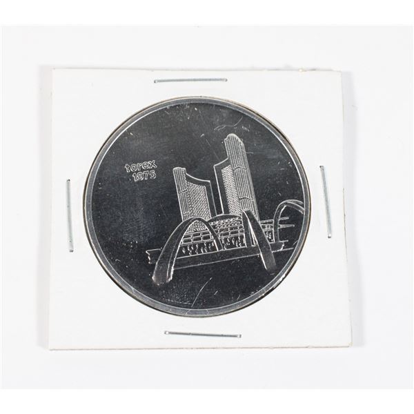 #165 Torex 1975 Coin Stamp Antique News Token