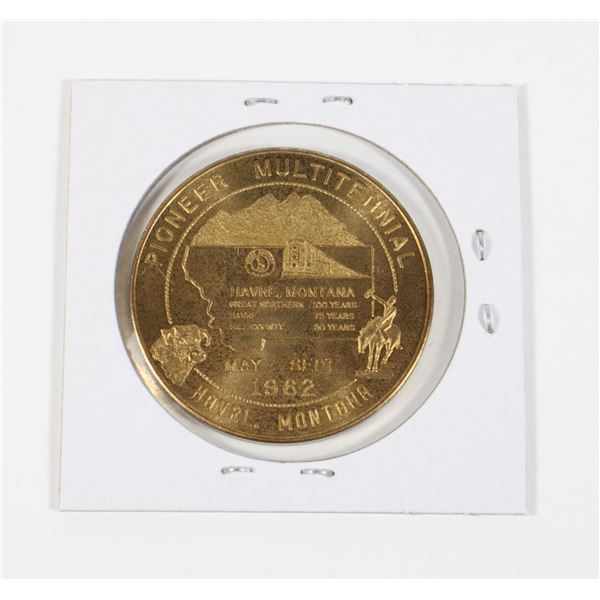 #181 Havre Montana USA 1962 Coin Token Pioneer
