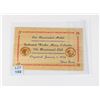 Image 2 : #192 Wooden Money Token 1976 USA 1976 Bicentennial