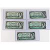 Image 1 : #205 1967 Canada $1 One Dollar Bill Banknote Lot