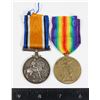 Image 1 : #255  WW1 Canadian War Medal Victory Pair Named