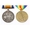 Image 2 : #255  WW1 Canadian War Medal Victory Pair Named