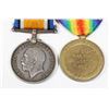 Image 3 : #255  WW1 Canadian War Medal Victory Pair Named