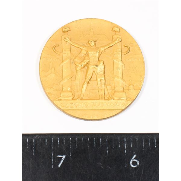 #272 WW2 US 1939 Medal Czechoslovakia Occupation