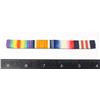 Image 1 : #277 WW1 British Military Medal Ribbon Bar of 4