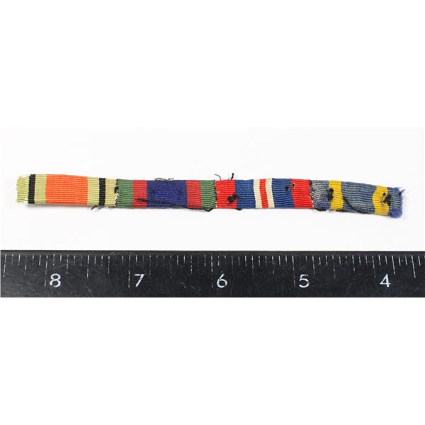 #278 WW2 RCMP Long Service Medal Ribbon Bar