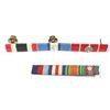 Image 2 : #280 Lot of 4 Canadian Medal Ribbon Bars Assorted