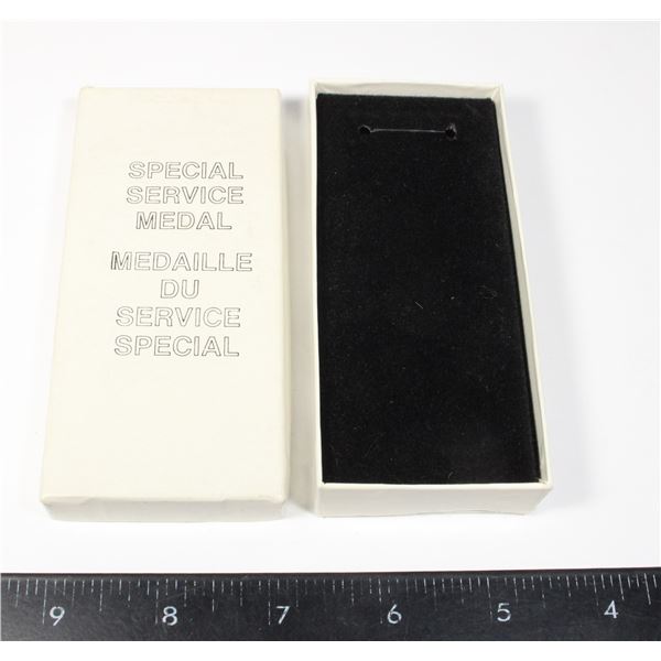 #294 Canadian Special Service Medal Box