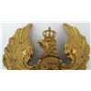 Image 2 : #298 WW1 Imperial German Pickelhauben Plate Badge