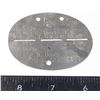 Image 1 : #308 WW1 Imperial German Dogtags ID Disc Infantry