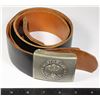 Image 1 : #312 1960's West German Military Belt + Buckle
