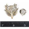 Image 1 : #313 1900's German Hunting Association Badge DJV