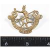 Image 1 : #328 WW1 144th CEF Winnipeg Rifles Cap badge devil