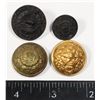 Image 1 : #336 Victorian British + Canadian Militia Buttons