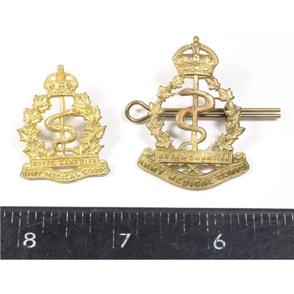 #356 WW2 Royal Canadian Army Medical Corps Badge
