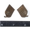 Image 1 : #362 British Columbia Collar Badge set