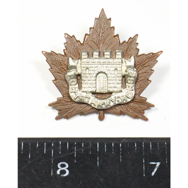 #383 Fort Garry Horse Collar Badge Insignia