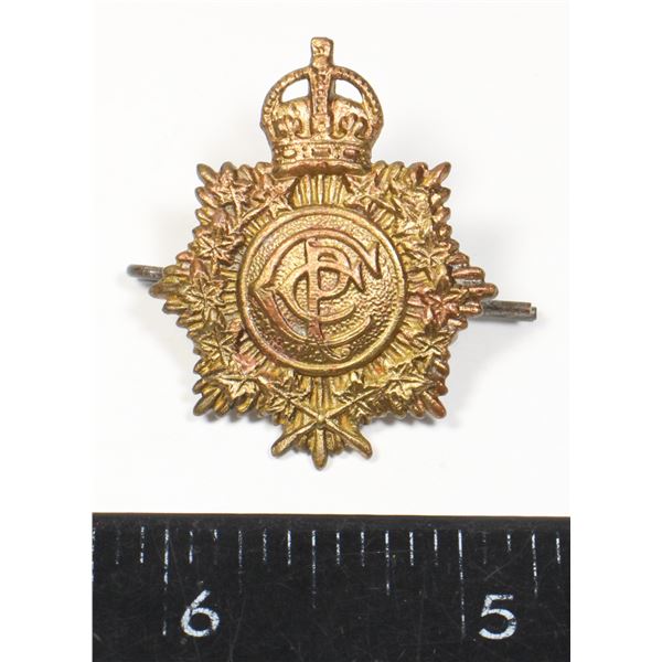 #388 WW2 Canadian Postal Corps Cap badge