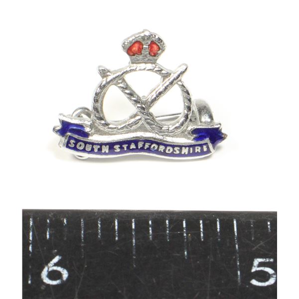 #406 British South Staffordshire Sweetheart pin