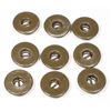 Image 2 : #408 WW2 Lot of 9 Canadian Battle Dress Buttons
