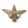 Image 2 : #409 WW1 Trench Art 3 Crossed Bullet Charm