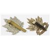 Image 2 : #419 Lot Queen's Own Rifles of Canada Cap Badge +