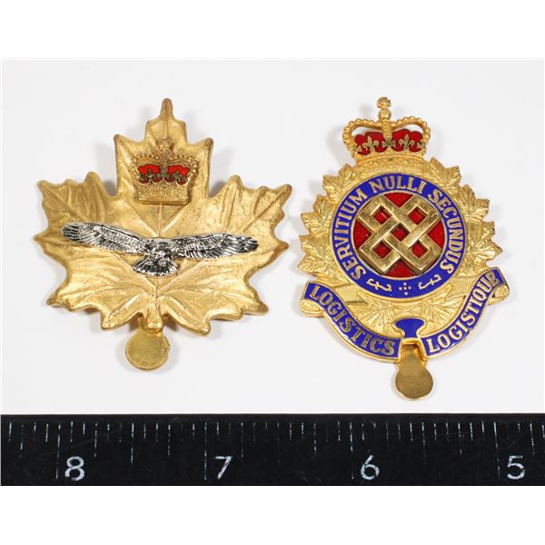 #420 Lot Royal Canadian Logistics Service badge +