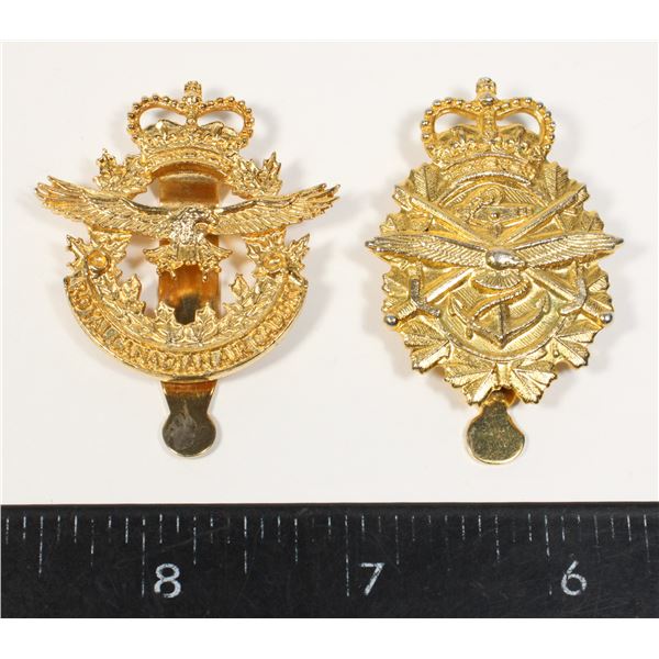 #427 Lot of 2 cap badge Royal Canadian Air Cadets
