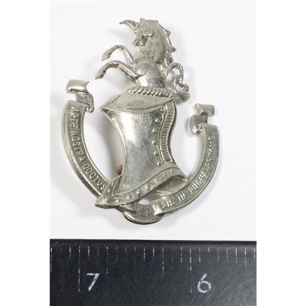 #432 Belgian Army Armored Troops School Badge