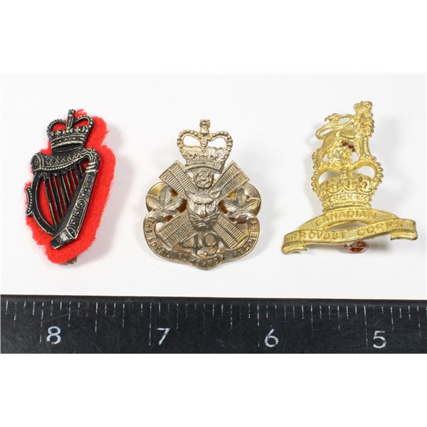 #443 Loyal Edmonton Regiment Collar Badge +