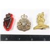 Image 1 : #443 Loyal Edmonton Regiment Collar Badge +