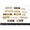 Image 1 : #455 Large lot assorted Shoulder titles RCR EME