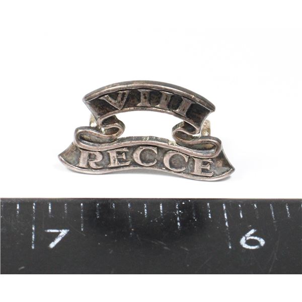 #456 Reproduction Reunion Badge VIII RECCE