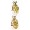 Image 2 : #460 Canadian Yukon Regiment Collar Badge Set