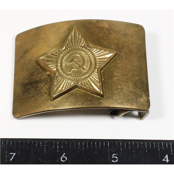 #464 USSR CCCP Communist Russian Military Buckle