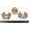 Image 1 : #470 West German lot of 3 Cap Badges Bundeswehr