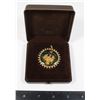 Image 1 : #473 1980's German Federal Eagle Medal badge cased
